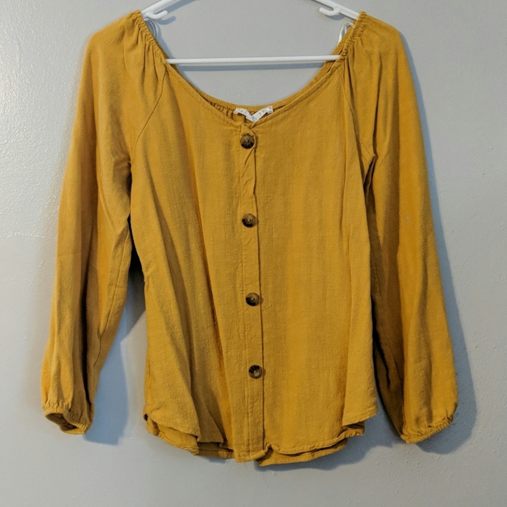 Mustard Blouse